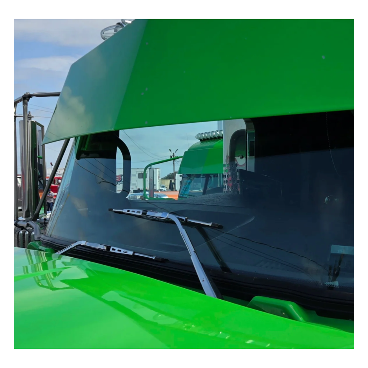304 Stainless One-Piece Wiper Arm Kit for Kenworth 2006+ | GGE Products