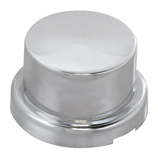 15/16" x 7/8" Flat Top Nut Cover | Chrome Plastic | Grand General