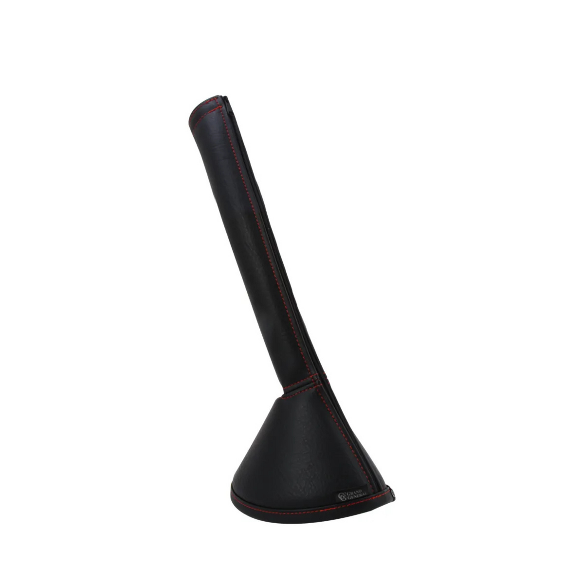 17 Inch Gear Shift Boot Cover | Matte Black with Red Stitching | Grand General