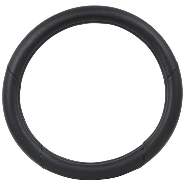 18” Steering Wheel Cover | High Quality PVC | Matte Black Carbon Fiber | Grand General