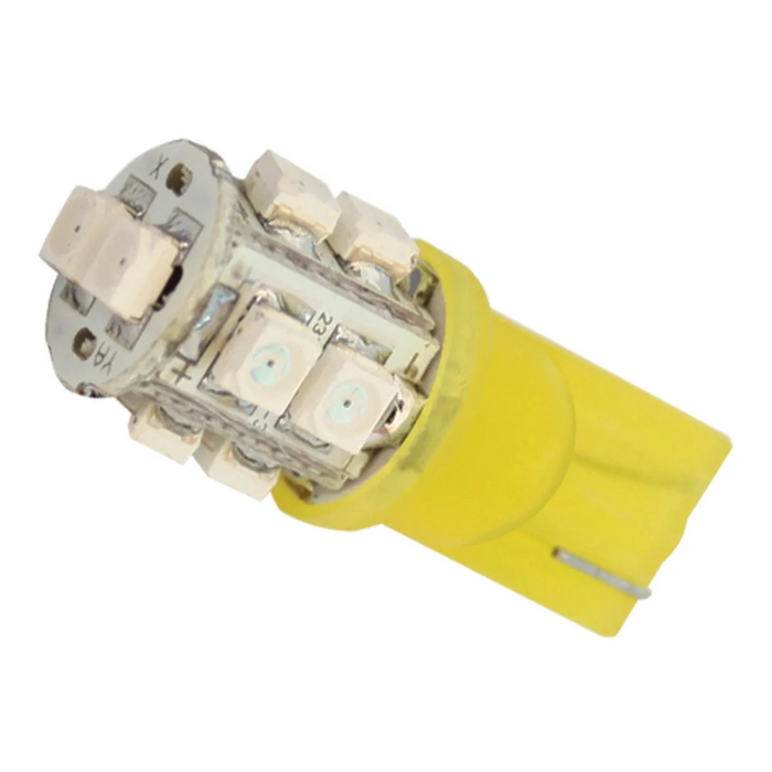 #194/168 10 LED Tower Style Light Bulbs 12V (Pair) | Amber | Grand General