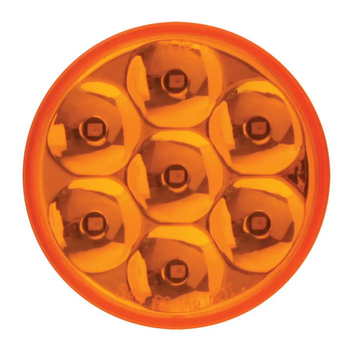 Low Profile Pearl LED Marker/Clearance Light | 2-1/2" | Amber/Amber | Grand General