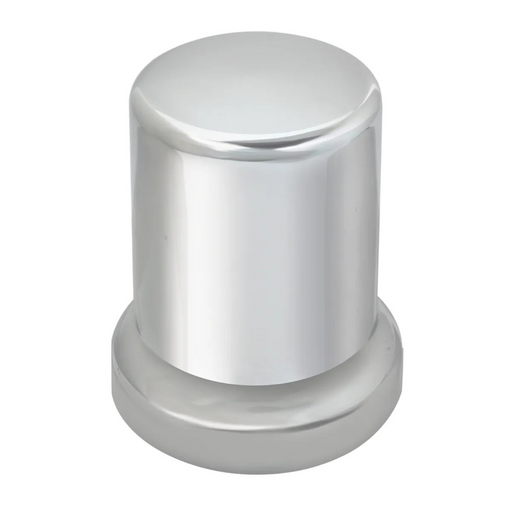 2-1/2" Tube Chrome Plastic Push-On Lug Nut Cover (1-1/2" Across Flat Base) | Grand General