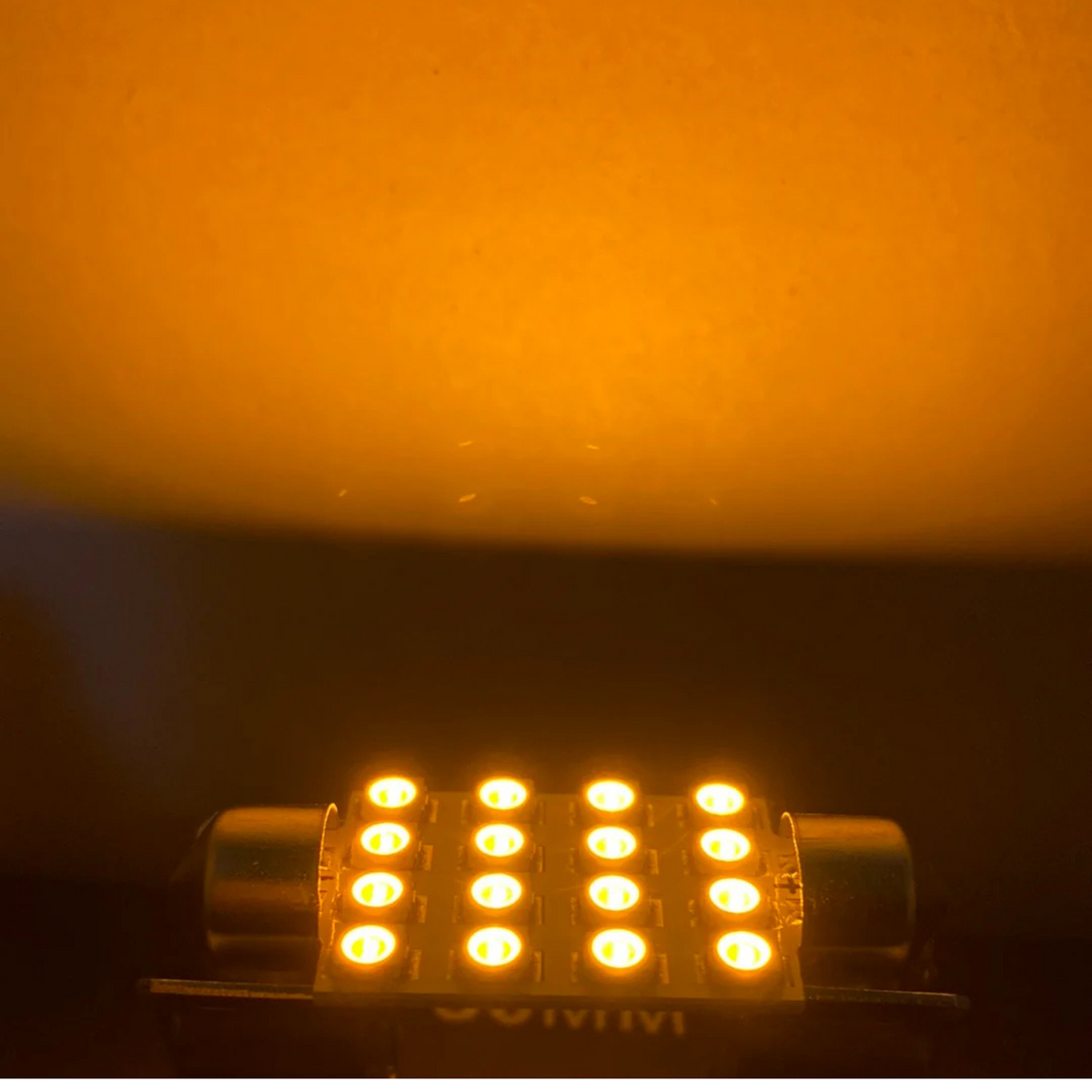 211-2 Dome Type 16 Light Bulb | Amber | Grand General