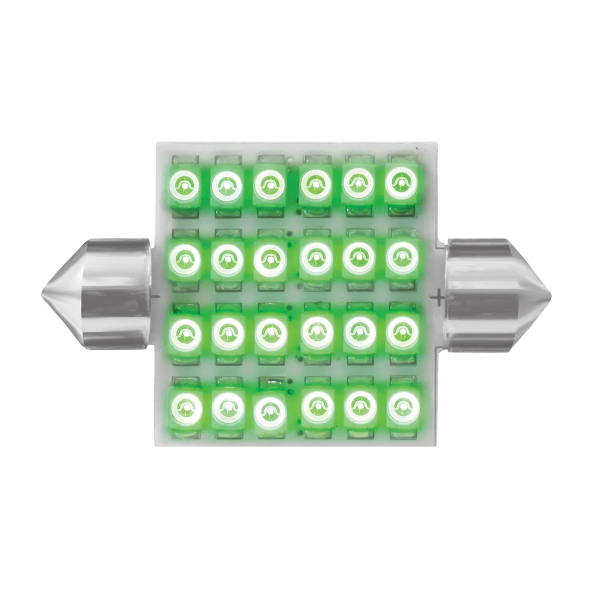 211-2 Dome Type 24 Light Bulb | Green | Grand General