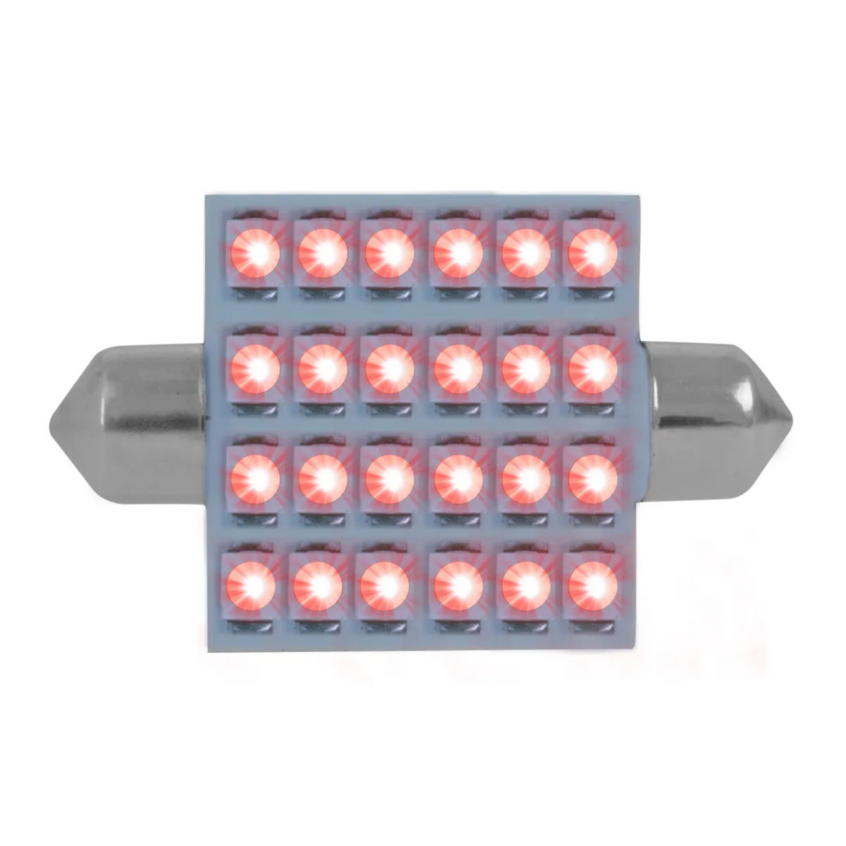 211-2 Dome Type 24 Light Bulb | Red | Grand General