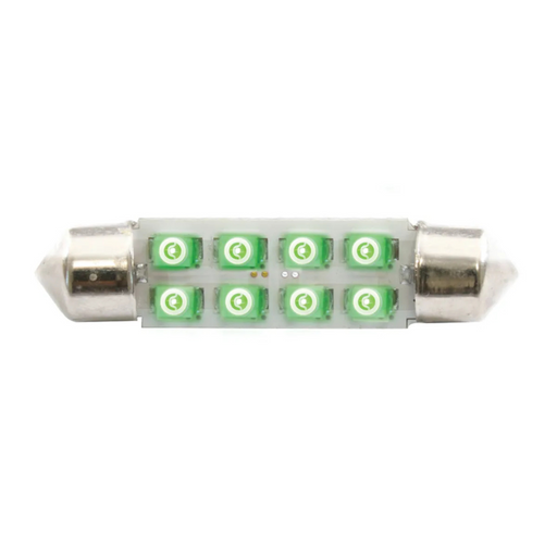 211-2 Dome Type 8 LED Light Bulb | Green | Grand General