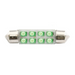 211-2 Dome Type 8 LED Light Bulb | Green | Grand General