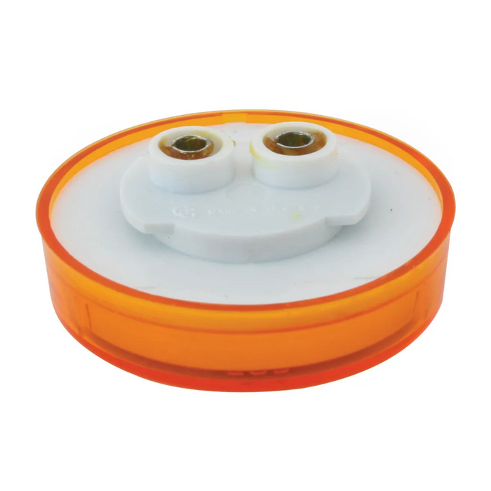 2" Low Profile Pearl LED Marker Clearance Light | Amber/Amber | Grand General