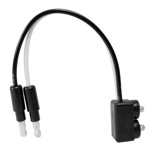 2 Prong Pigtail with 0.180 Bullet Plugs | 5" Lead Wire | Grand General