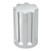 3-1/2" Gear Thread-On Lug Nut Cover (33mm Base) | Chrome Plastic | Grand General