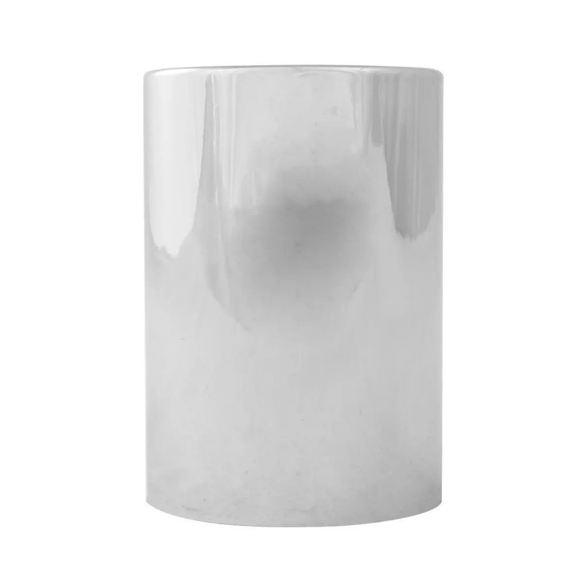 3-1/2" Chrome Plastic Thread-On Flat Top Cylinder Lug Nut Cover (33mm Base) | Grand General