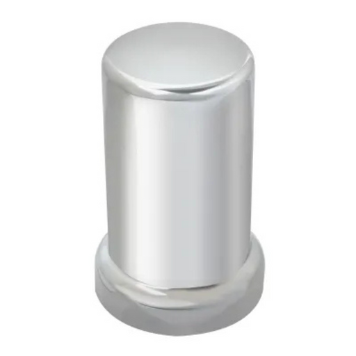 3-3/8" Push-On Lug Nut Cover with Flange (33mm Base) | Chrome Plastic | Grand General