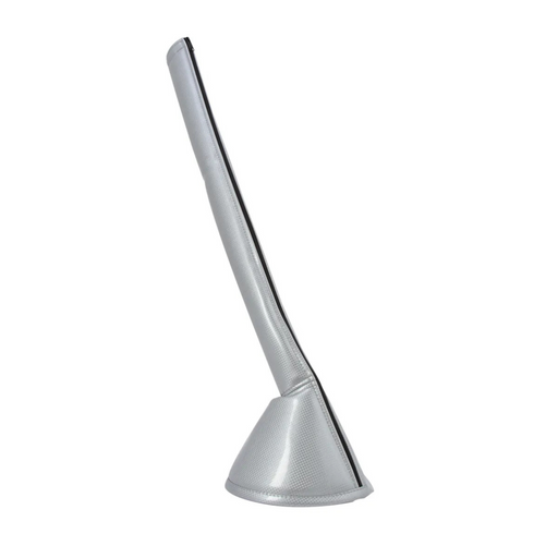 30 Inch Gear Shift Boot Cover | Silver Carbon Fiber | Grand General