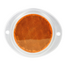 3" Round Reflector with Aluminum 2 Hole Screw Mount Base | Amber | Grand General