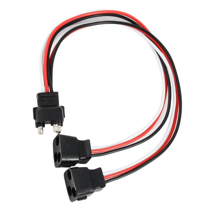 3-Prong Light Adapter Plug | 1 Male to 2 Females | Grand General