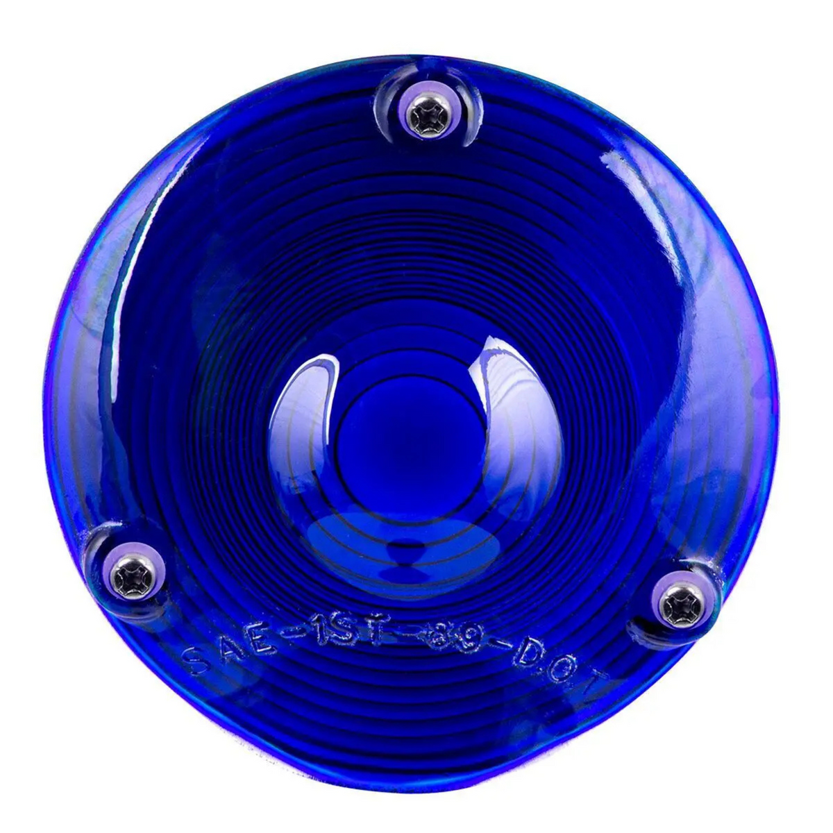 Classic Style Glass Lens | 4" | Blue | Grand General