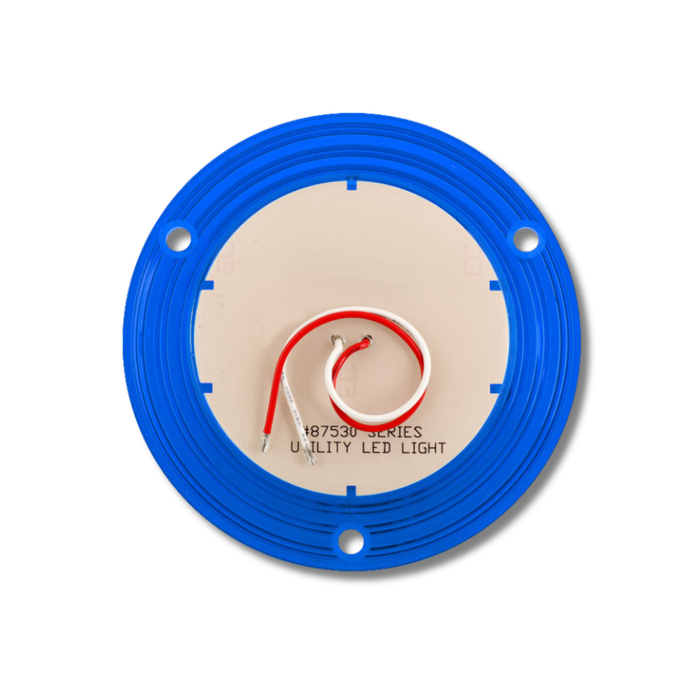 4 Inch LED Sleeper Utility Light Blue for Semi Truck | Grand General