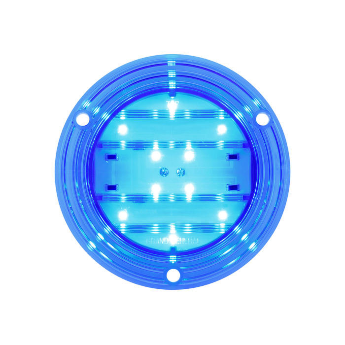 4 Inch LED Sleeper Utility Light Blue for Semi Truck | Grand General