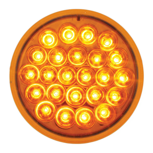Pearl LED Sealed Light | 4" | Amber/Amber | Grand General
