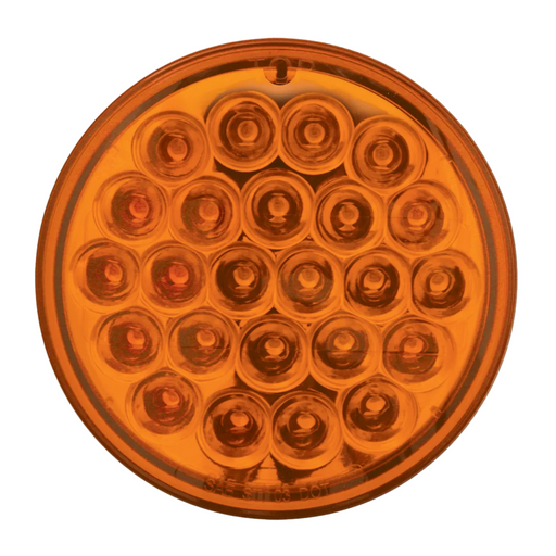 Pearl LED Sealed Light | 4" | Amber/Amber | Grand General