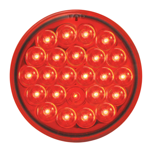 Pearl LED Sealed Light | 4" | Red/Red | Grand General