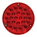Pearl Light with 1156 Socket Base | 4" | Red/Red | Grand General