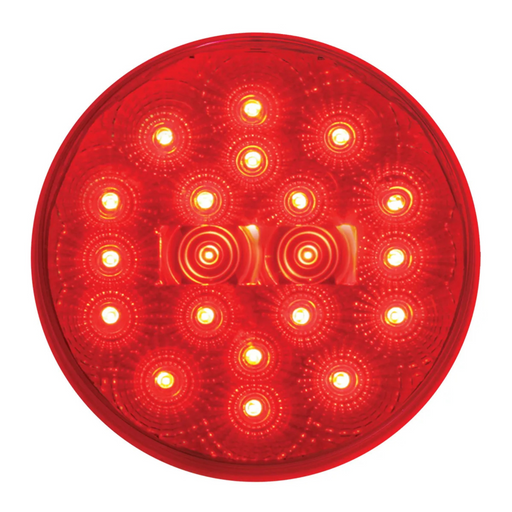 Spyder LED Light | 4" | Red/Red | Grand General