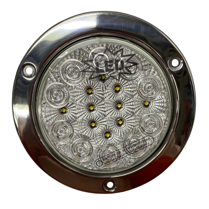 White Spyder Light | 4" | White/Clear | Grand General