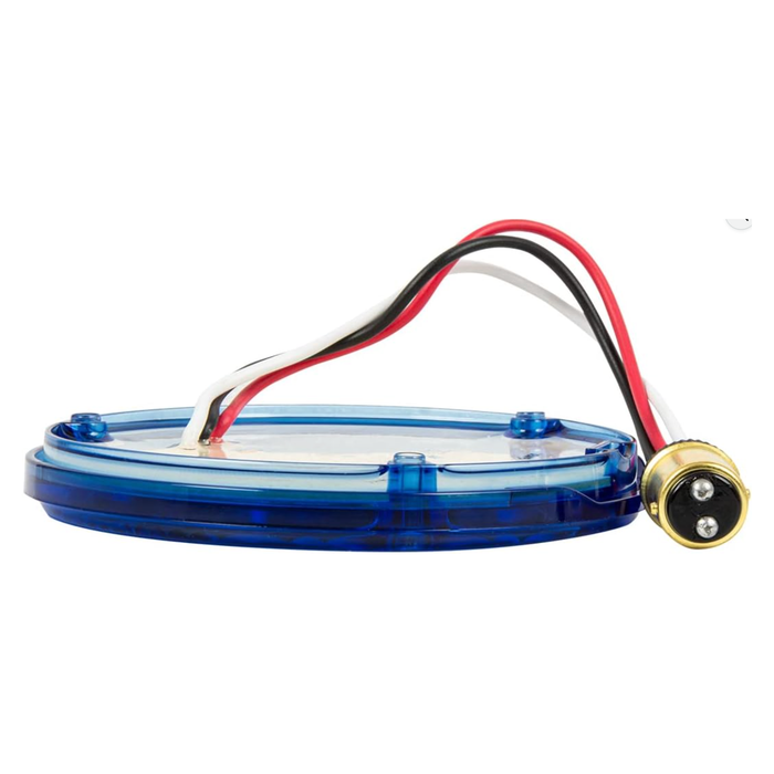 4" Fleet Sealed LED Load Light | Blue Lens | 7 SMD LED High/Low Function | Grand General