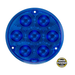 4" Fleet Sealed LED Load Light | Blue Lens | 7 SMD LED High/Low Function | Grand General