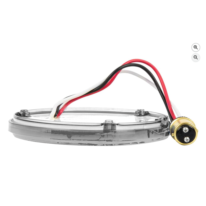 4" Fleet Sealed LED Load Light | Clear Blue Lens | 7 SMD LED High/Low Function | Grand General