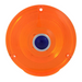 4" Pedestal Light Replacement Lens with Blue Dot Acrylic | Amber | Grand General