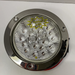 4" Spyder LED Light with Stainless Steel Flange Mount Bezel | Amber/Clear | Grand General