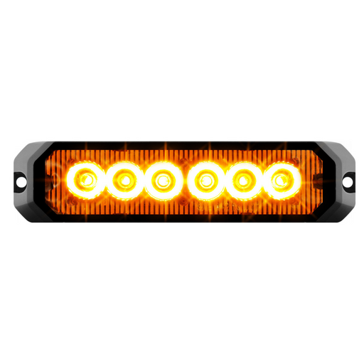 Strobe Light 5" | Sealed Lens with Aluminum Housing | Amber/Amber | Grand General