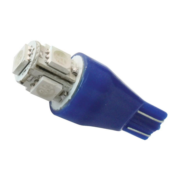 #921/912 5 LED Tower Style Light Bulbs 12V (Pair) | Blue | Grand General