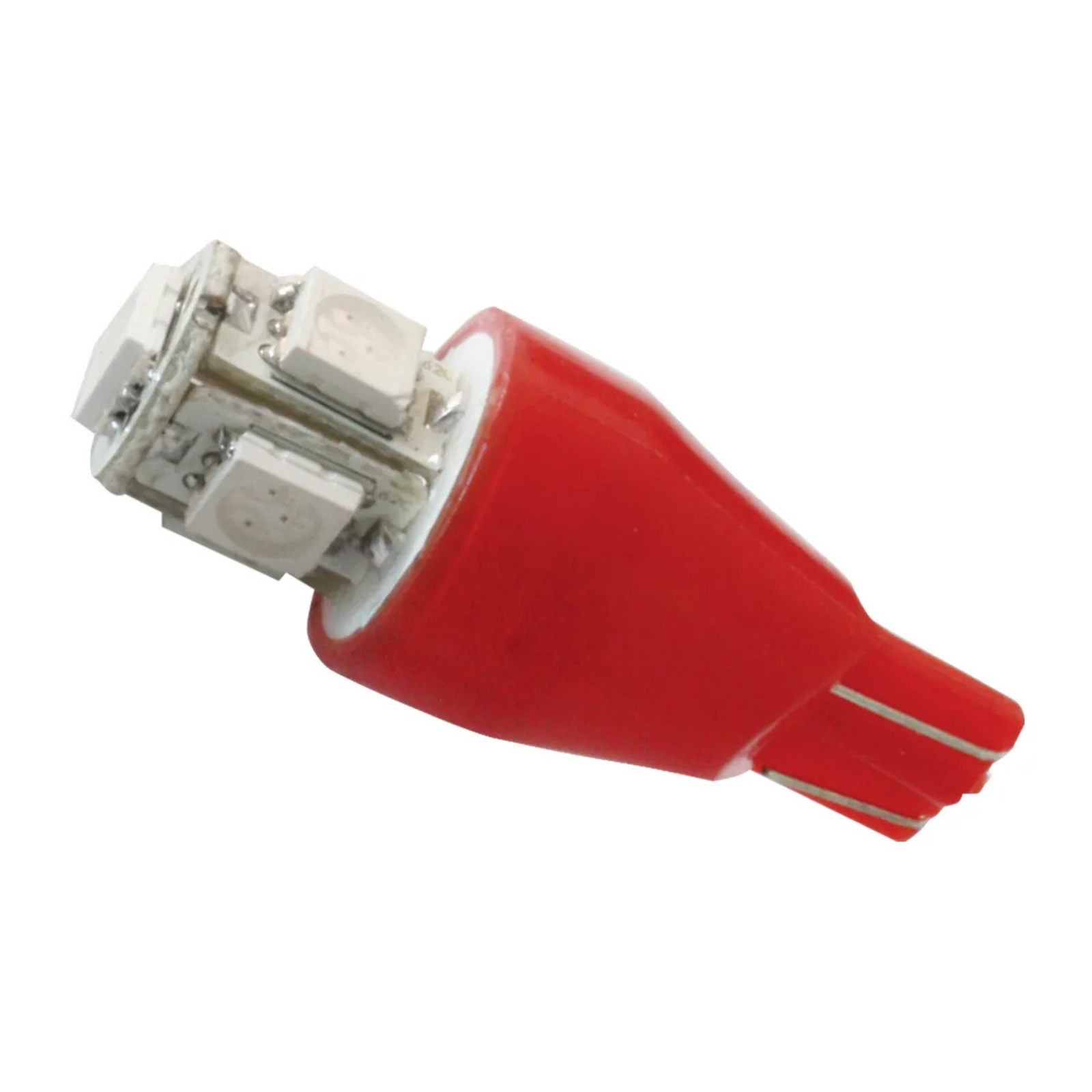 #921/912 5 LED Tower Style Light Bulbs 12V (Pair) | Red | Grand General