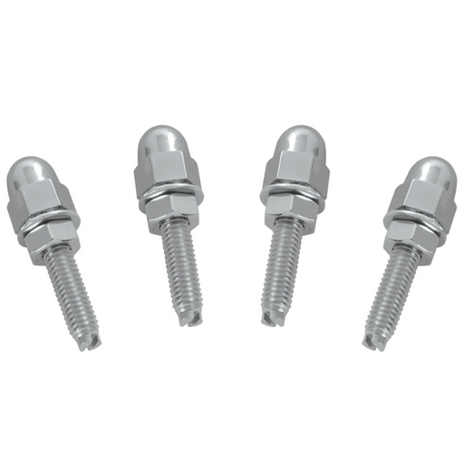 Acorn Fastener Set (4pk) | Chrome Plated Steel | Grand General