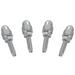 Acorn Fastener Set (4pk) | Chrome Plated Steel | Grand General