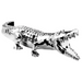 Alligator Hood Ornament | Chrome | Grand General