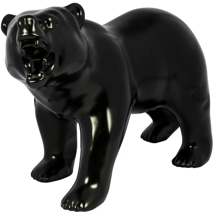 Bear Hood Ornament | Matte Black | Grand General
