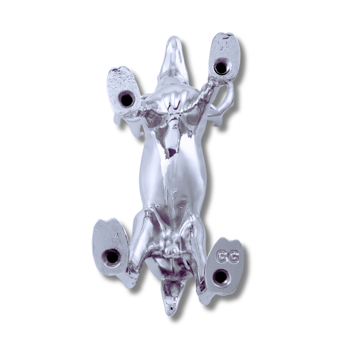 Chrome Buck Hood Ornament | Heavy Duty | Grand General