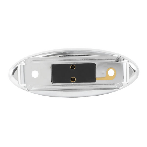 Chrome Plastic Bezel for Medium Rectangular Marker Lights | Grand General