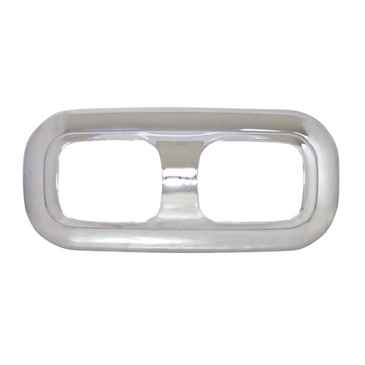 Dual Dome Light Trim Cover for Peterbilt | Chrome Plastic | Grand General