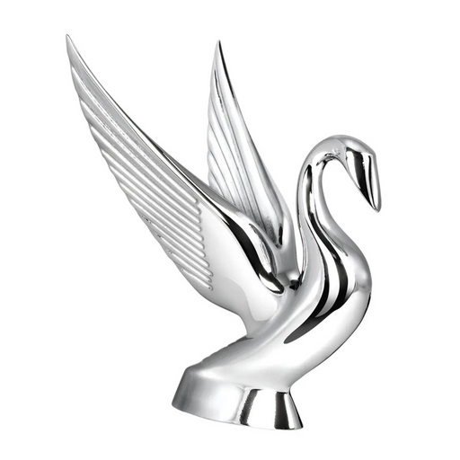 Classic Swan Hood Ornament | Chrome | Grand General
