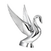 Classic Swan Hood Ornament | Chrome | Grand General