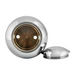 Clearance Chrome 13/18 Gearshift Knob Round | Grand General