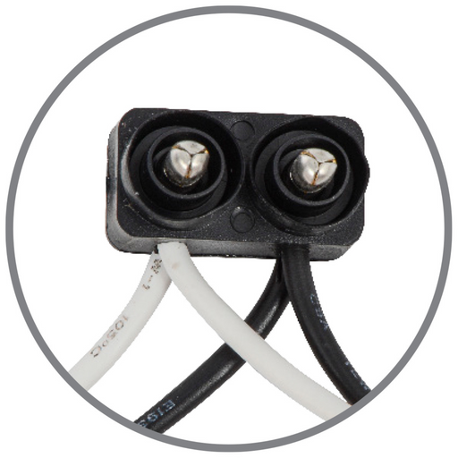 Continuous Plug Wire Harness - 2 Prong 12" Lead | Grand General