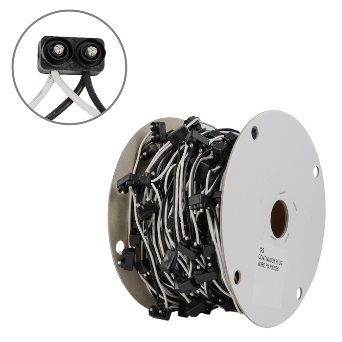 Continuous Plug Wire Harness - 2 Prong 15" Lead | Grand General