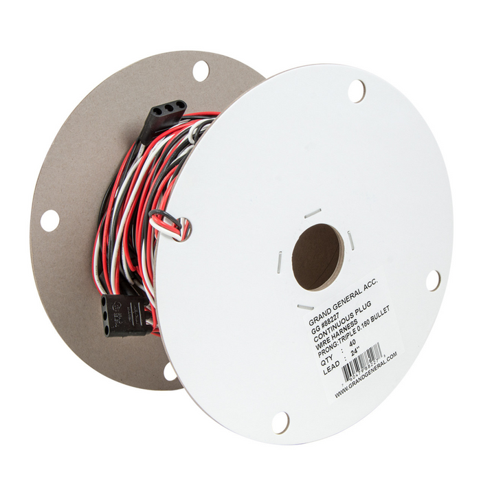 Continuous Triple Female Wire Harness | 24" | Grand General